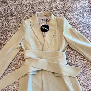 NEW Babyboo Blazer with Cinching Waist Tie
